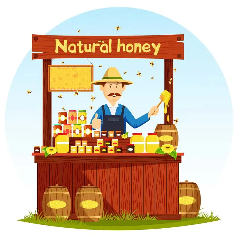 تبلیغ عسل طبیعی